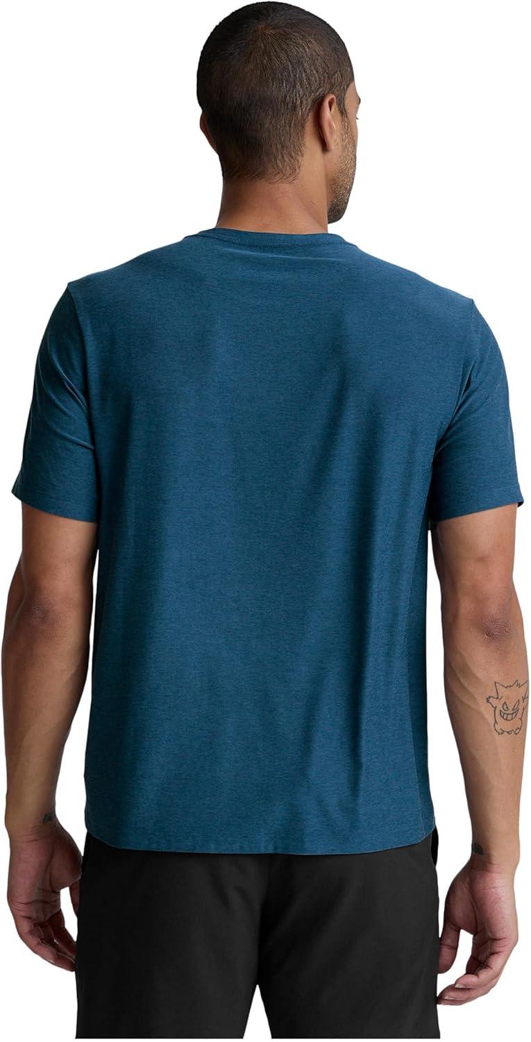 imageBeyond Yoga Mens Always Beyond Crew Tee 20Dark Cobalt Heather