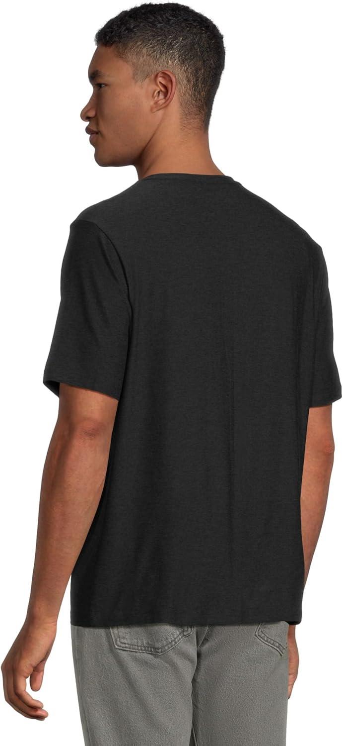 imageBeyond Yoga Mens Always Beyond Crew Tee 20Darkest Night