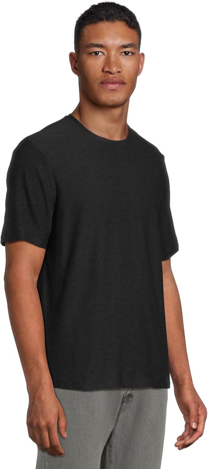 imageBeyond Yoga Mens Always Beyond Crew Tee 20Darkest Night