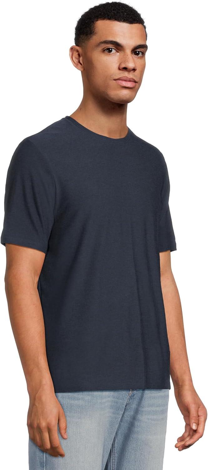 imageBeyond Yoga Mens Always Beyond Crew Tee 20Nocturnal Navy
