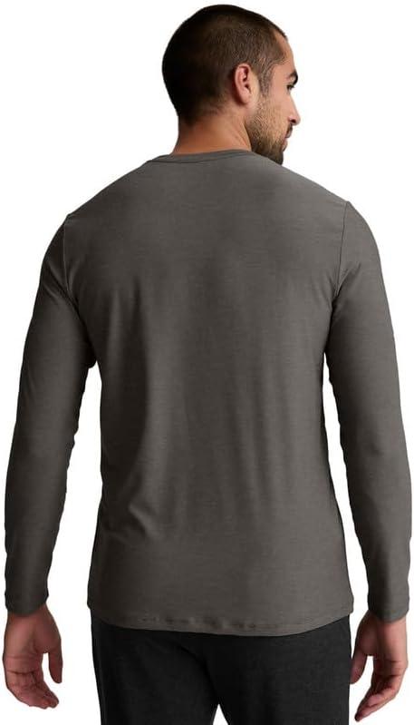 imageBeyond Yoga Mens Always Beyond Long Sleeve Crew 20True Gray Heather
