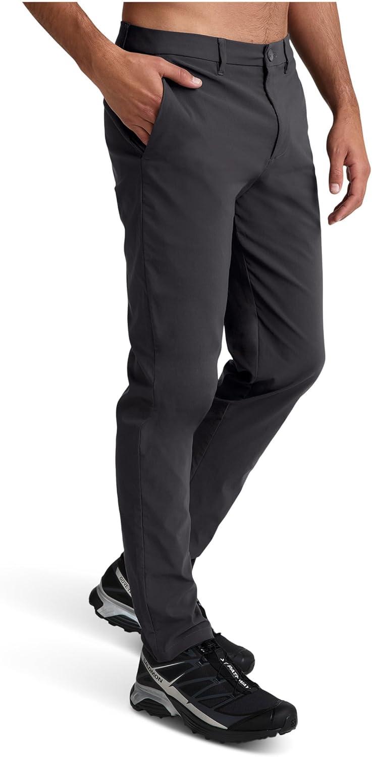 imageBeyond Yoga Mens Chino TrousersBlack Ash