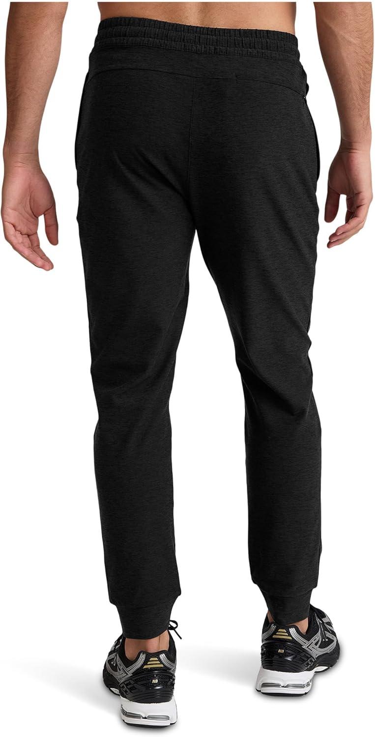 imageBeyond Yoga Mens Spacedye Freefit Zipper Pocket JoggersDarkest Night