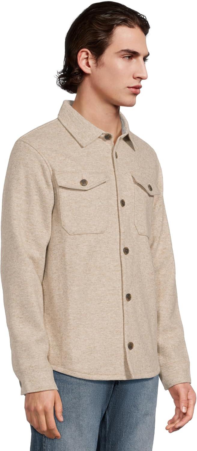 imageBeyond Yoga Mens Wool ShirtOakstone Heather