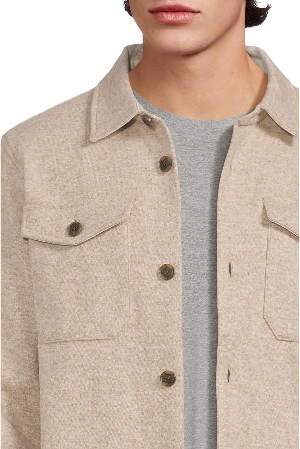 imageBeyond Yoga Mens Wool ShirtOakstone Heather