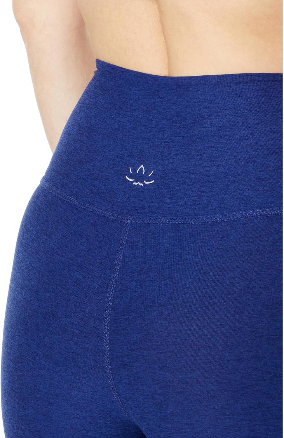 imageBeyond Yoga Spacedye Studio Cropped Womens Tank MoistureWicking Fabric FourWay StretchDeep Ocean Heather