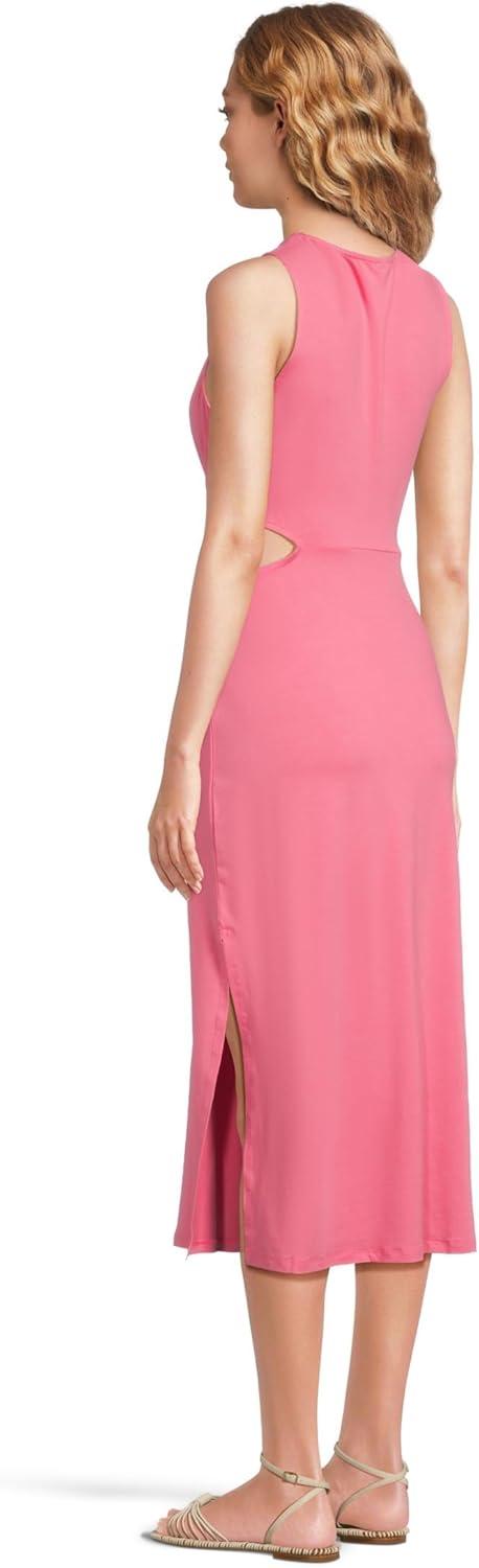 imageBeyond Yoga Womens Around The World Front Twist DressCarnation Pink
