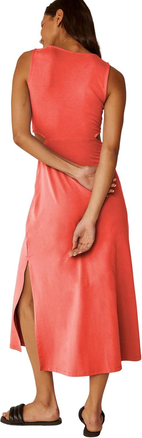 imageBeyond Yoga Womens Around The World Front Twist DressCoral Glow