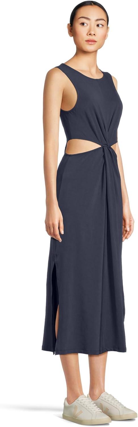 imageBeyond Yoga Womens Around The World Front Twist DressNocturnal Navy