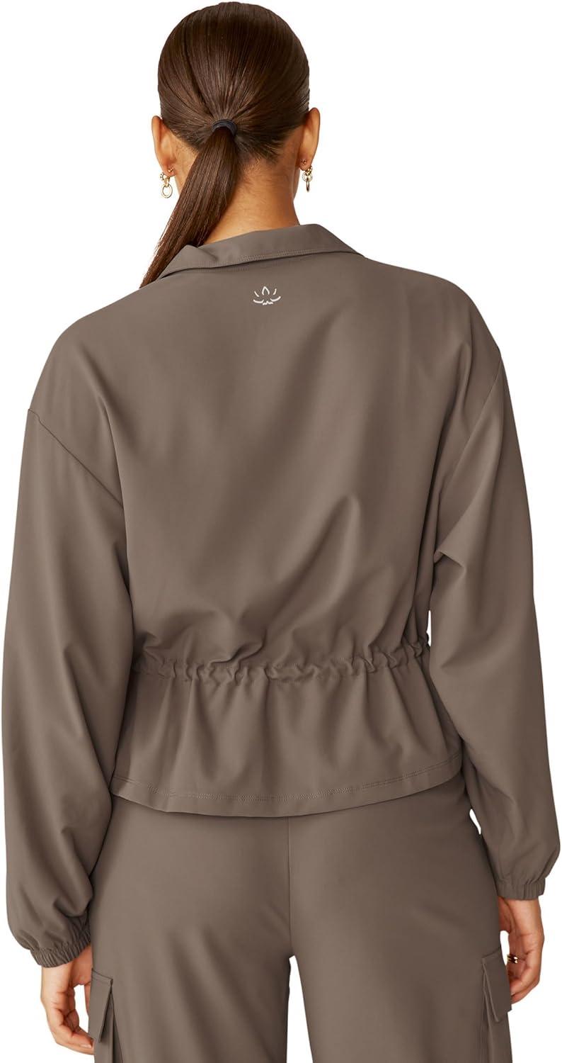imageBeyond Yoga Womens City Chic JacketCoatDune