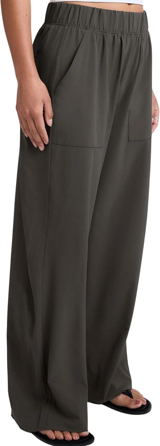imageBeyond Yoga Womens Easy Wide Leg PantGraphite