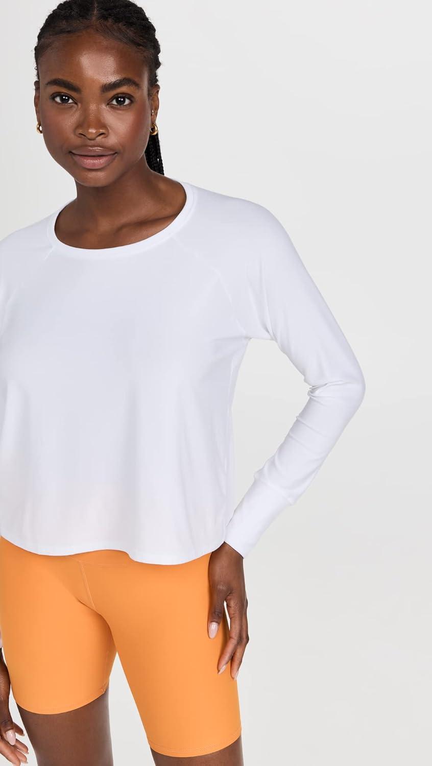 imageBeyond Yoga Womens Featherweight Daydreamer PulloverCloud White