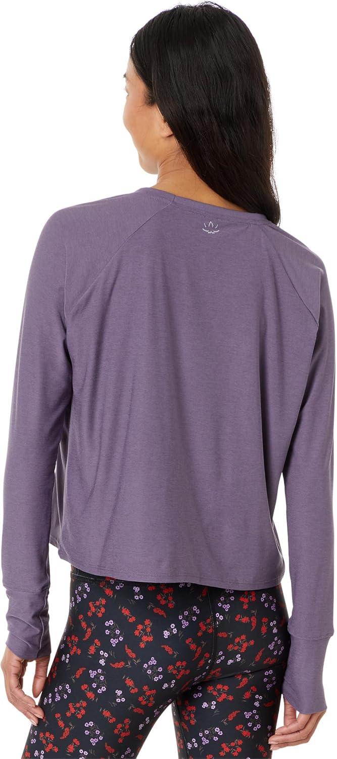 imageBeyond Yoga Womens Featherweight Daydreamer PulloverPurple Haze Heather