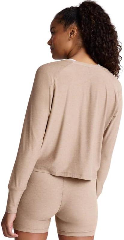 imageBeyond Yoga Womens Featherweight Daydreamer PulloverSand Swept Heather