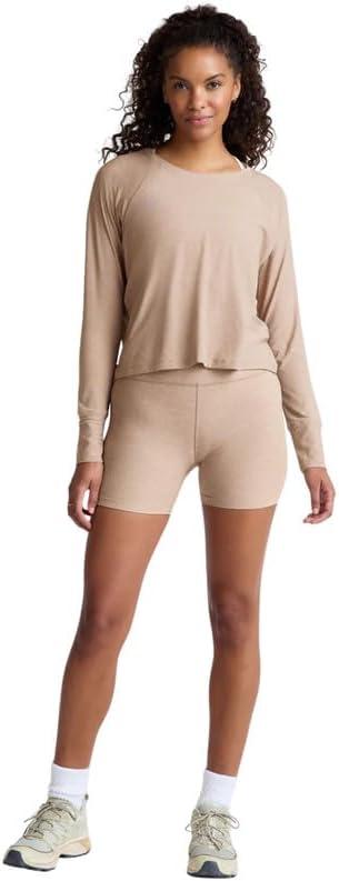 imageBeyond Yoga Womens Featherweight Daydreamer PulloverSand Swept Heather