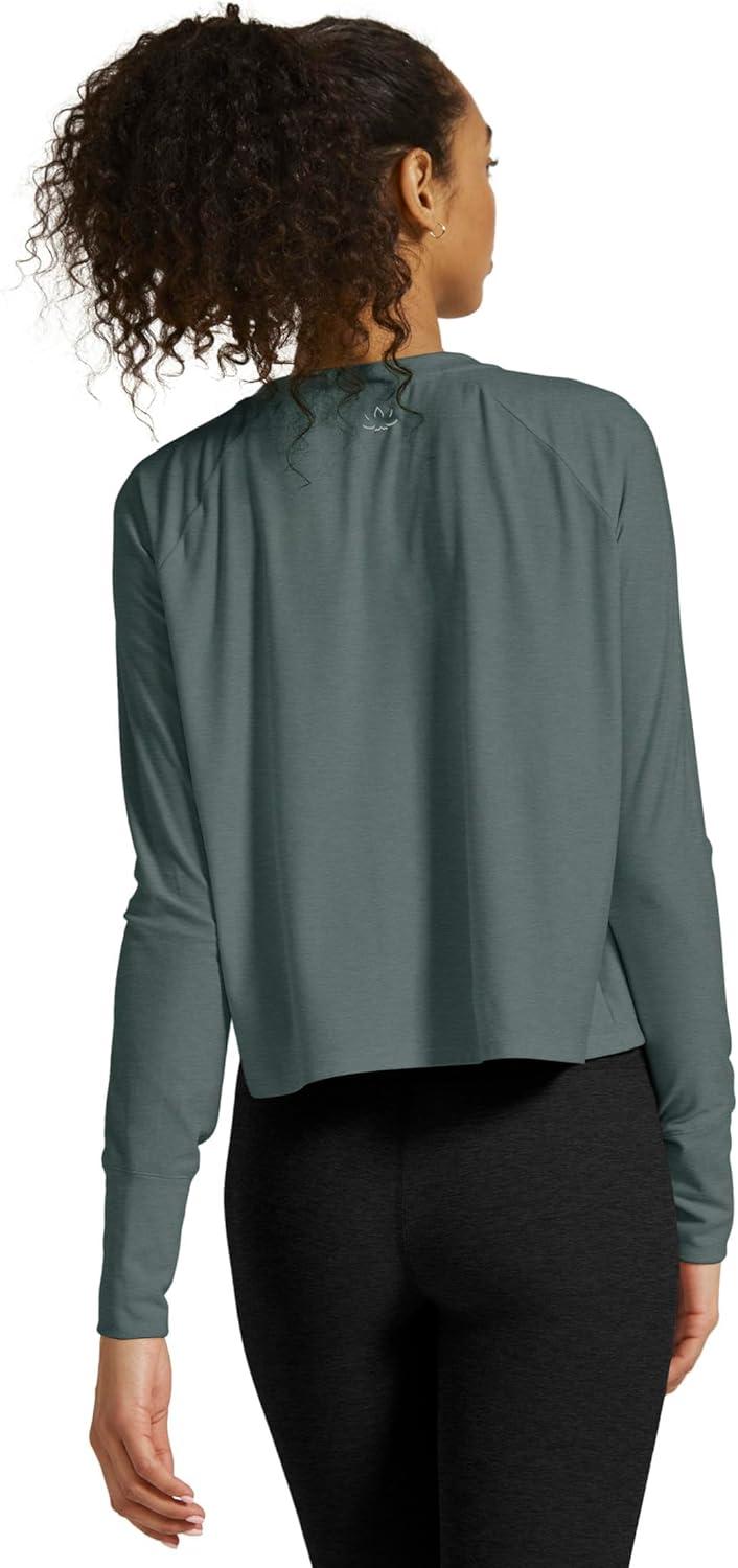 imageBeyond Yoga Womens Featherweight Daydreamer PulloverStorm Heather