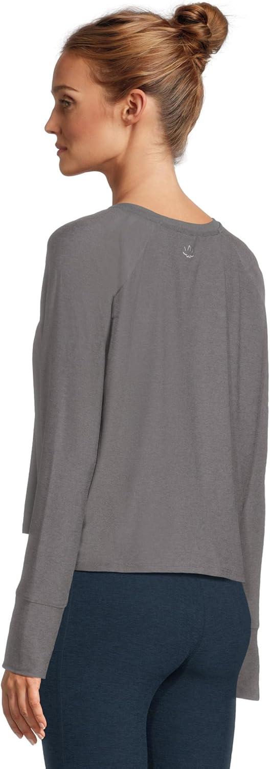 imageBeyond Yoga Womens Featherweight Daydreamer PulloverTrue Gray Heather