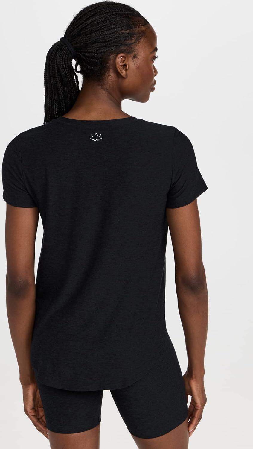 imageBeyond Yoga Womens Featherweight On The Down Low TeeDarkest Night