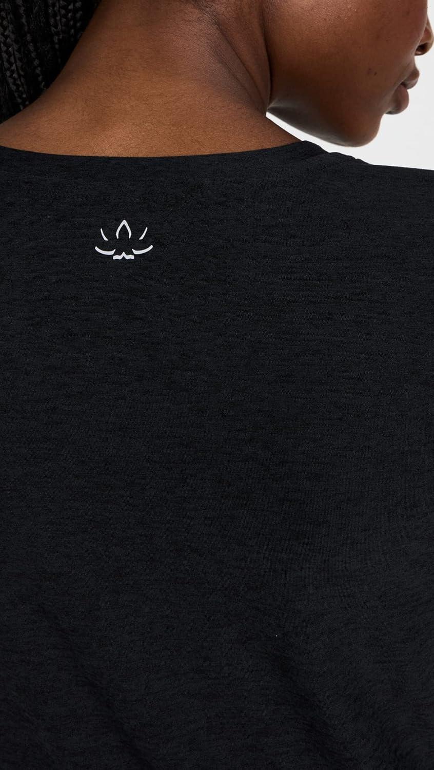 imageBeyond Yoga Womens Featherweight On The Down Low TeeDarkest Night
