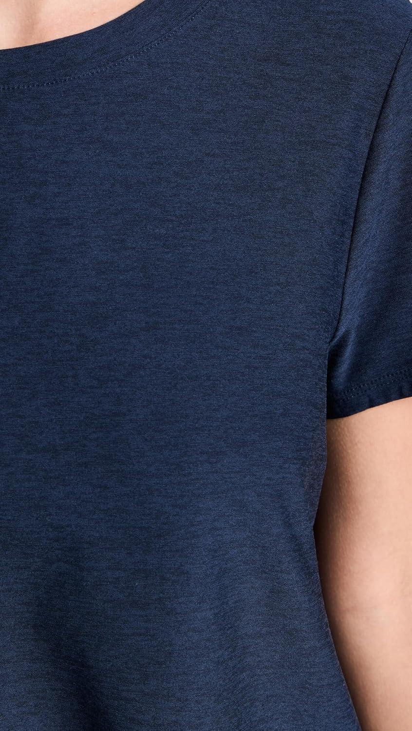 imageBeyond Yoga Womens Featherweight On The Down Low TeeNocturnal Navy