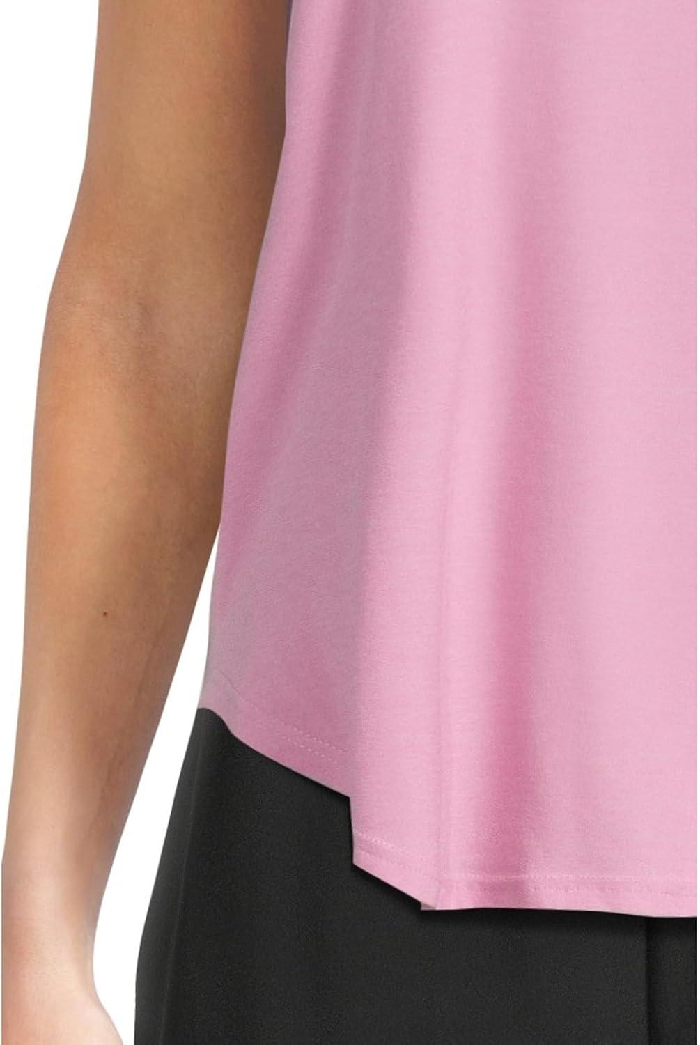 imageBeyond Yoga Womens Featherweight On The Down Low TeePink Haze Heather