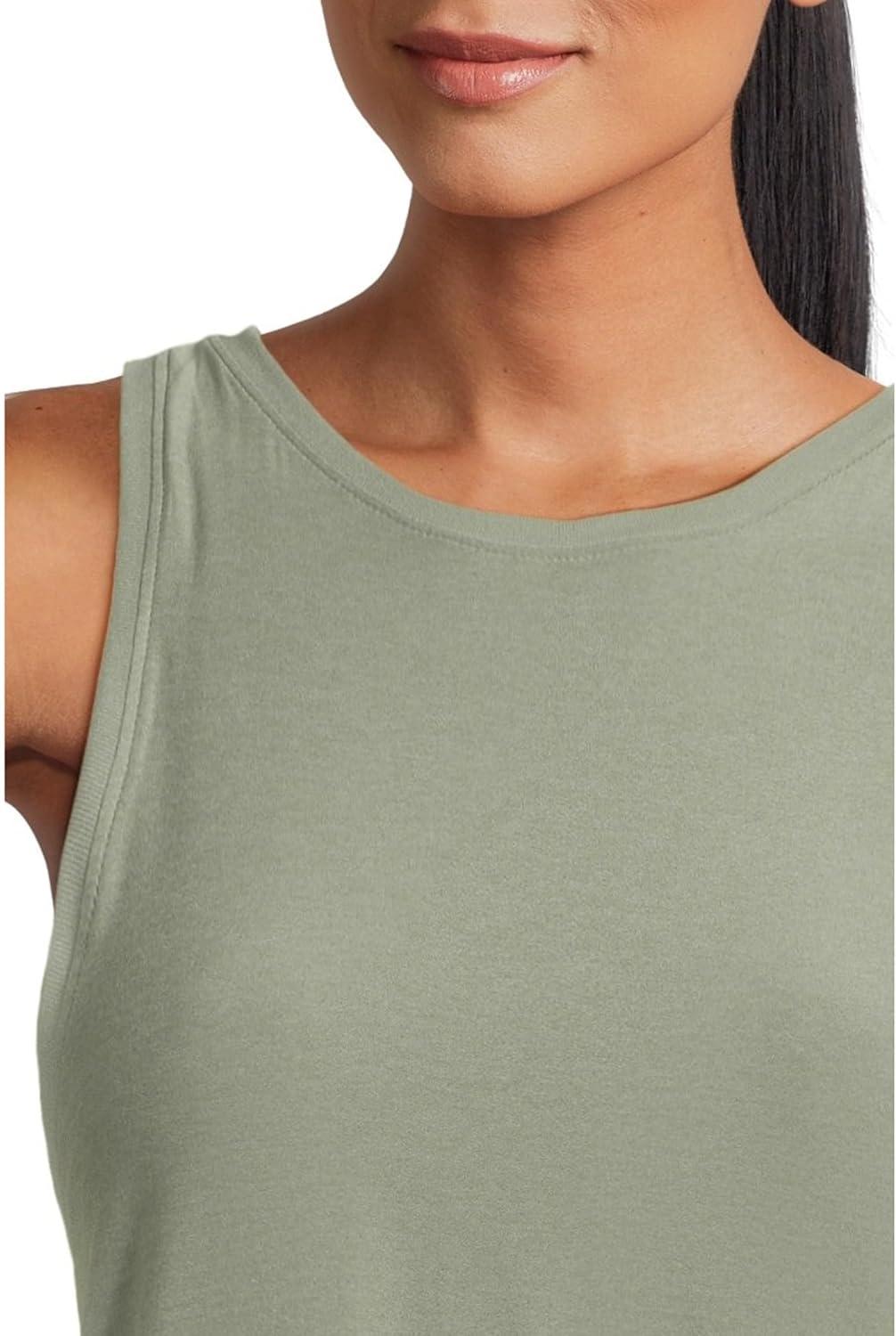 imageBeyond Yoga Womens Featherweight Rebalance Tank Grey Sage Heather XXSmall