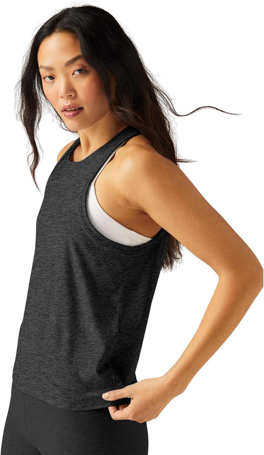 imageBeyond Yoga Womens Featherweight Rebalance TankBlackcharcoal