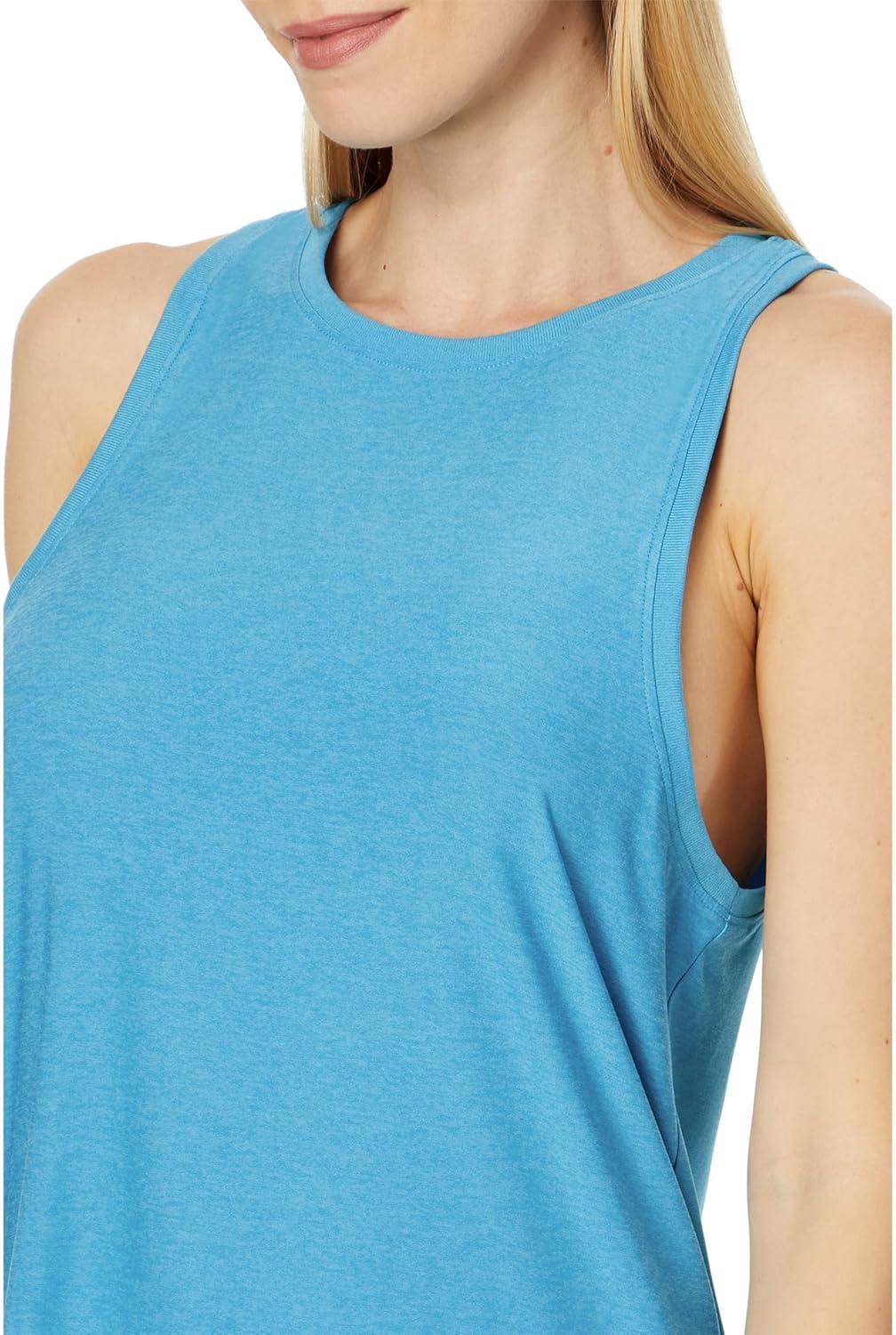 imageBeyond Yoga Womens Featherweight Rebalance TankCali Blue Heather