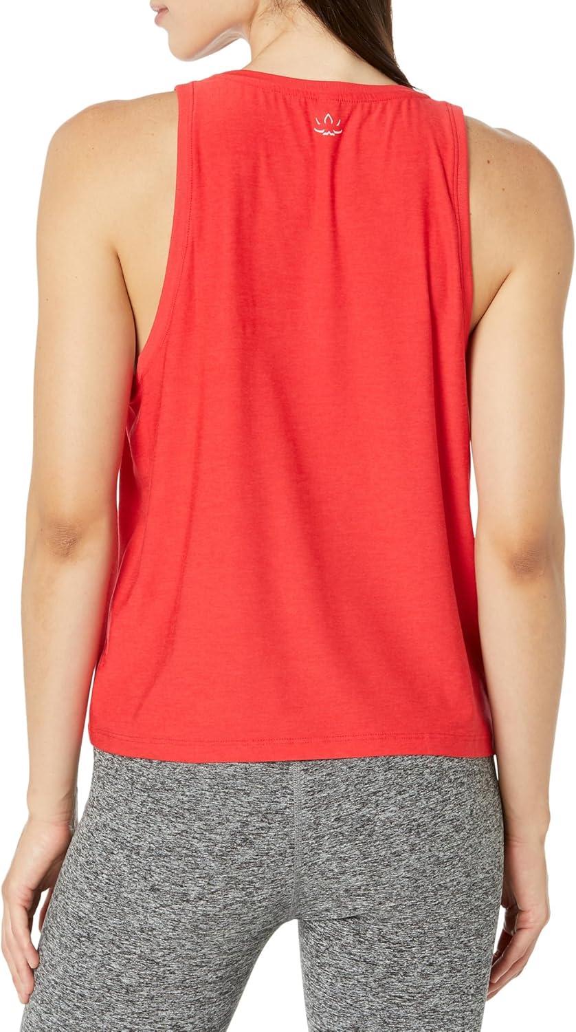 imageBeyond Yoga Womens Featherweight Rebalance TankCandy Apple Red Heather