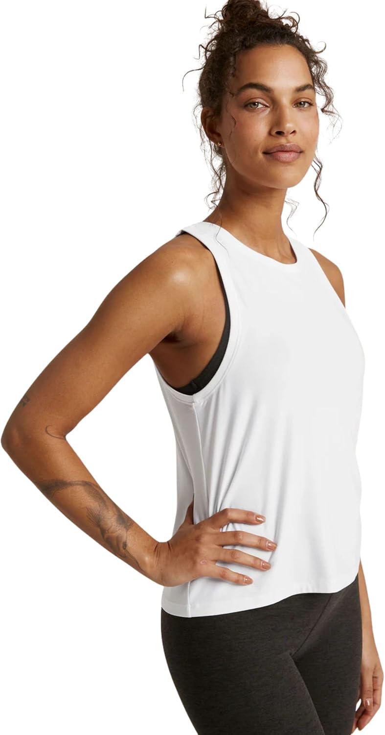imageBeyond Yoga Womens Featherweight Rebalance TankCloud White