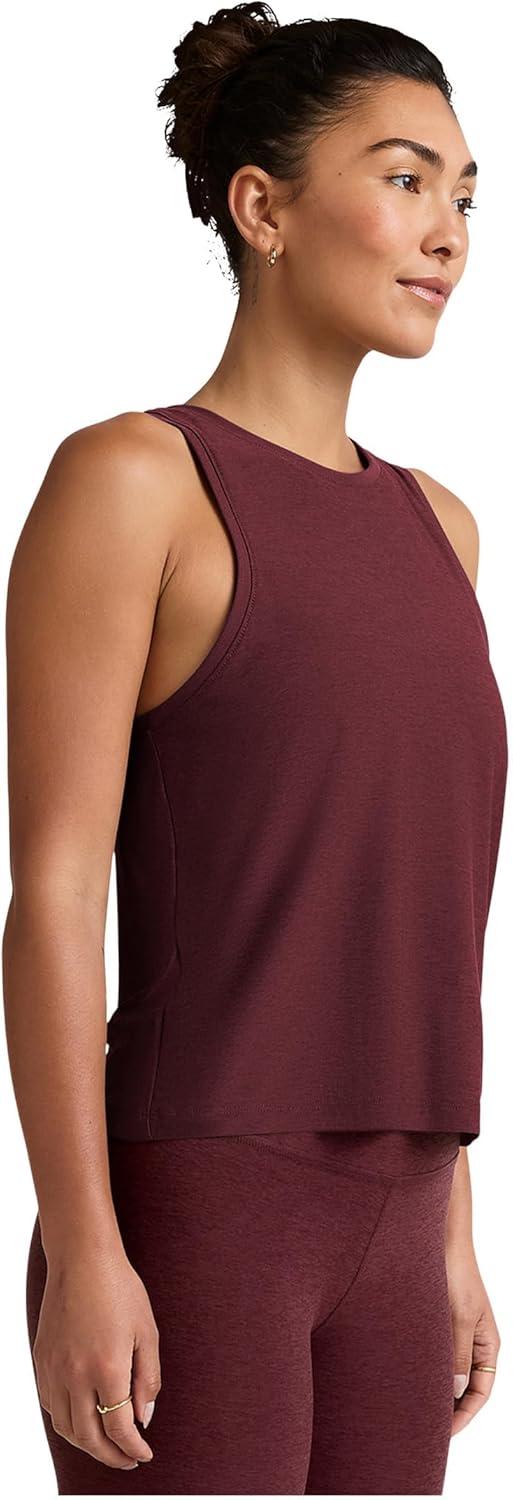 imageBeyond Yoga Womens Featherweight Rebalance TankMidnight Burgundy Heather