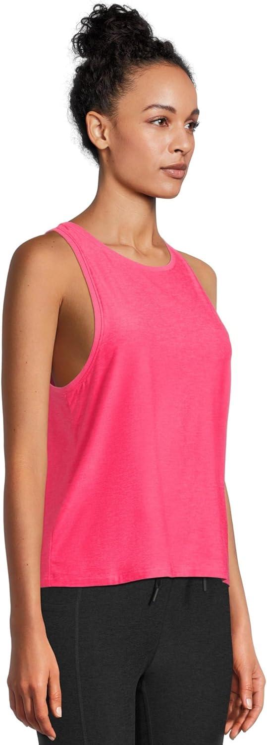 imageBeyond Yoga Womens Featherweight Rebalance TankVivid Pink Heather