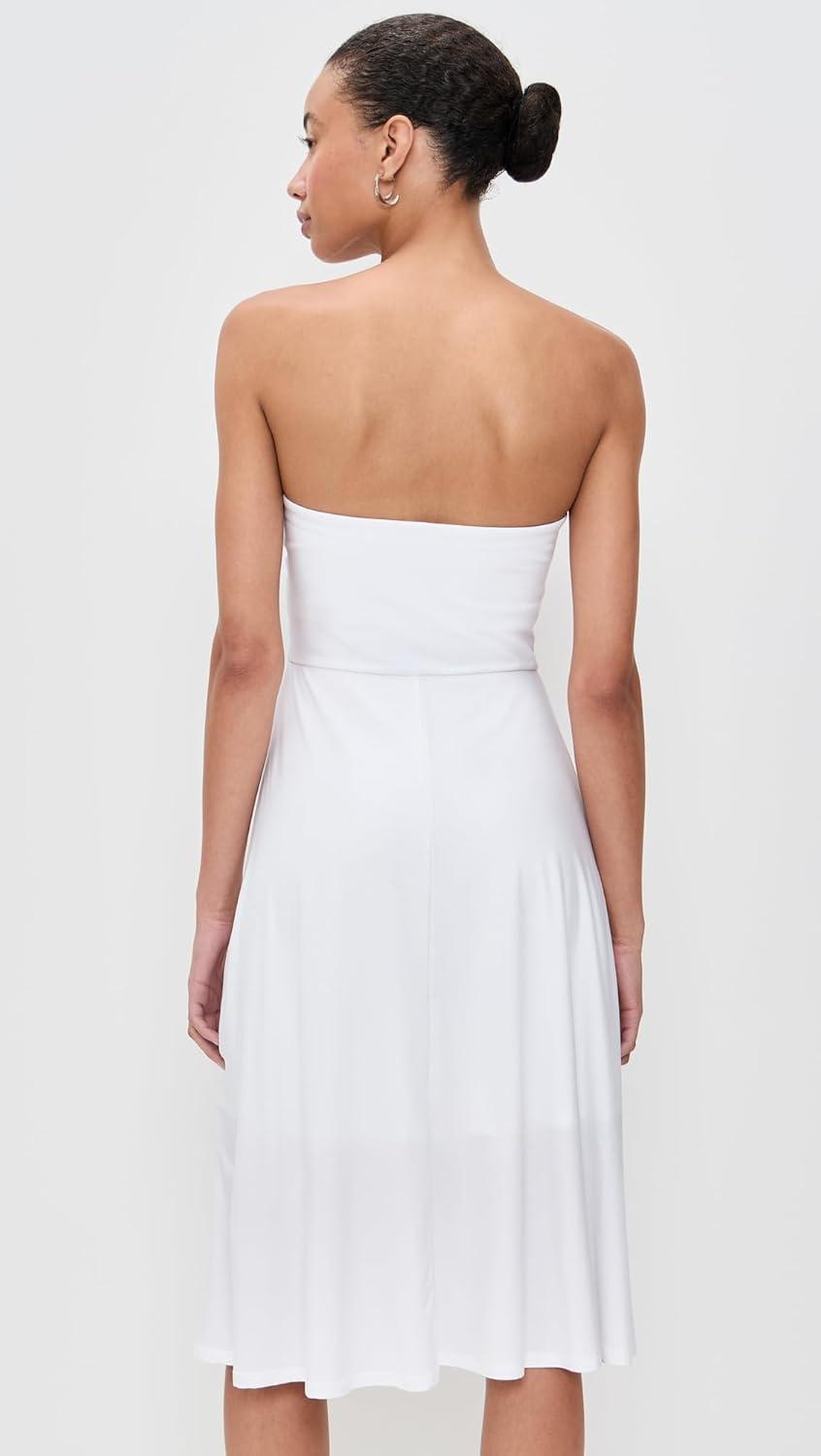 imageBeyond Yoga Womens Featherweight Strapless DressCloud White