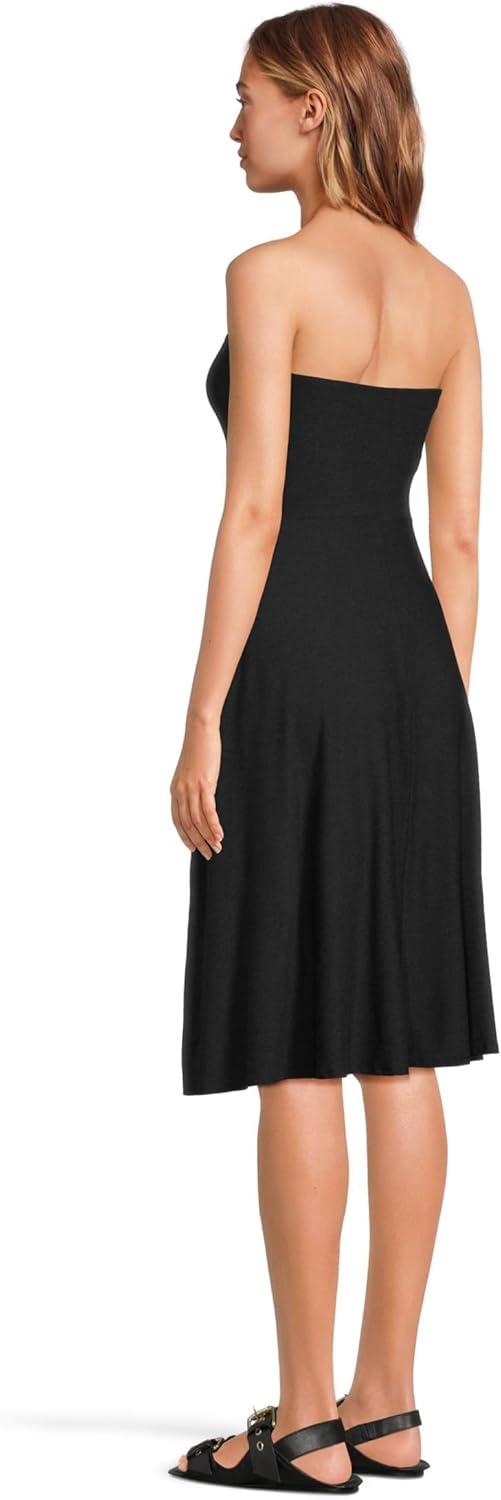 imageBeyond Yoga Womens Featherweight Strapless DressDarkest Night