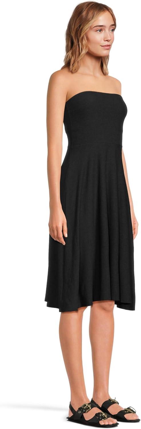 imageBeyond Yoga Womens Featherweight Strapless DressDarkest Night