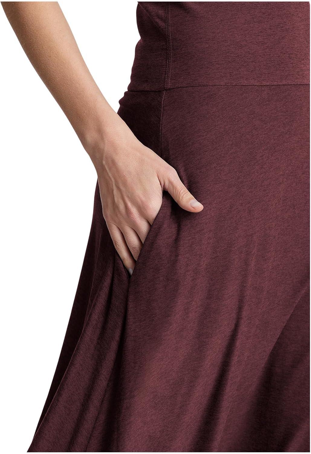 imageBeyond Yoga Womens Featherweight Strapless DressMidnight Burgundy Heather