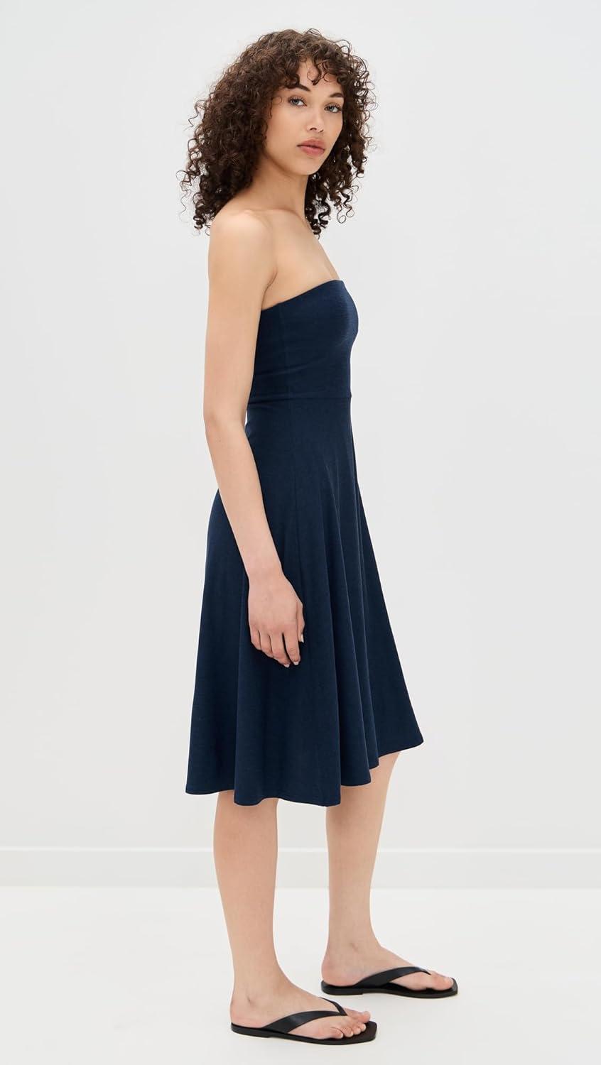 imageBeyond Yoga Womens Featherweight Strapless DressNocturnal Navy