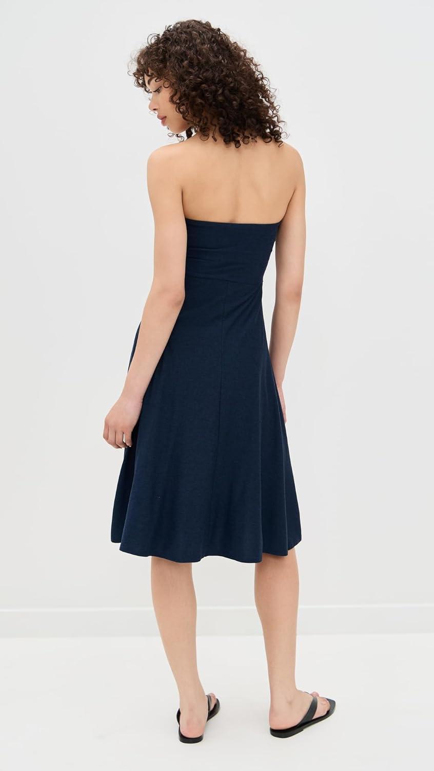 imageBeyond Yoga Womens Featherweight Strapless DressNocturnal Navy