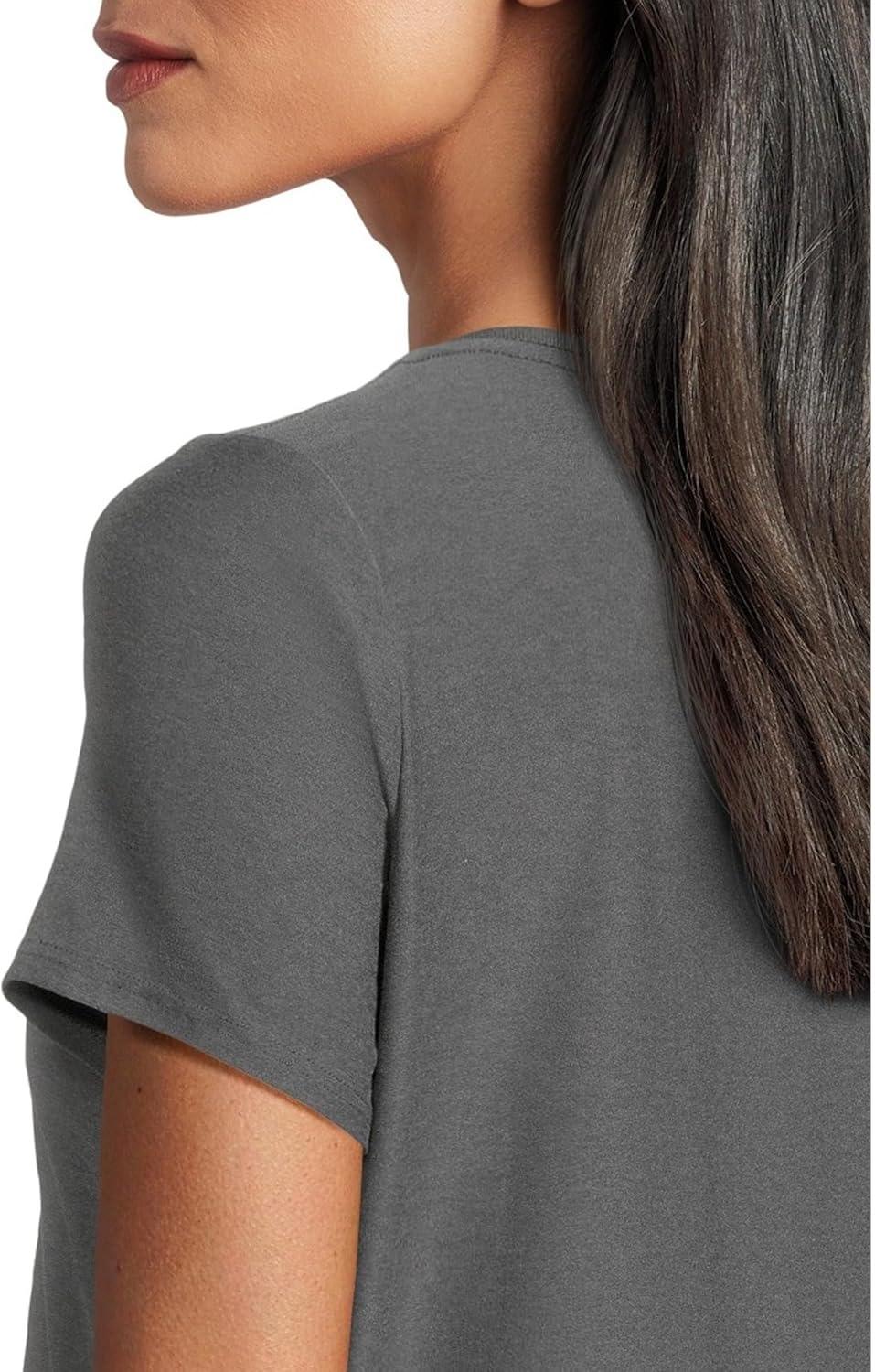 imageBeyond Yoga Womens Featherweight Supreme Cropped TeeTrue Gray Heather