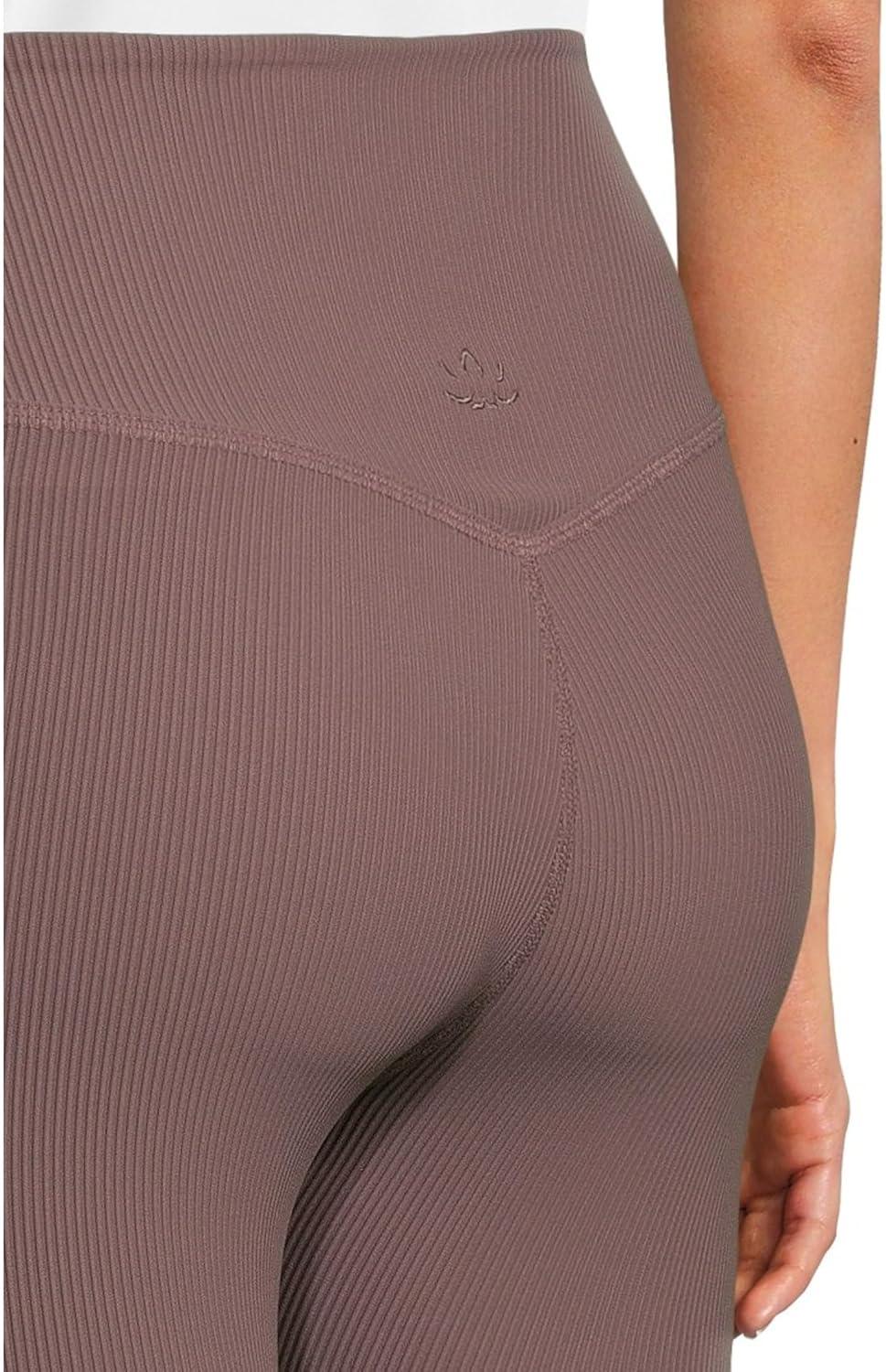 imageBeyond Yoga Womens Impulse Ribbed High Waisted Midi LeggingWoodland