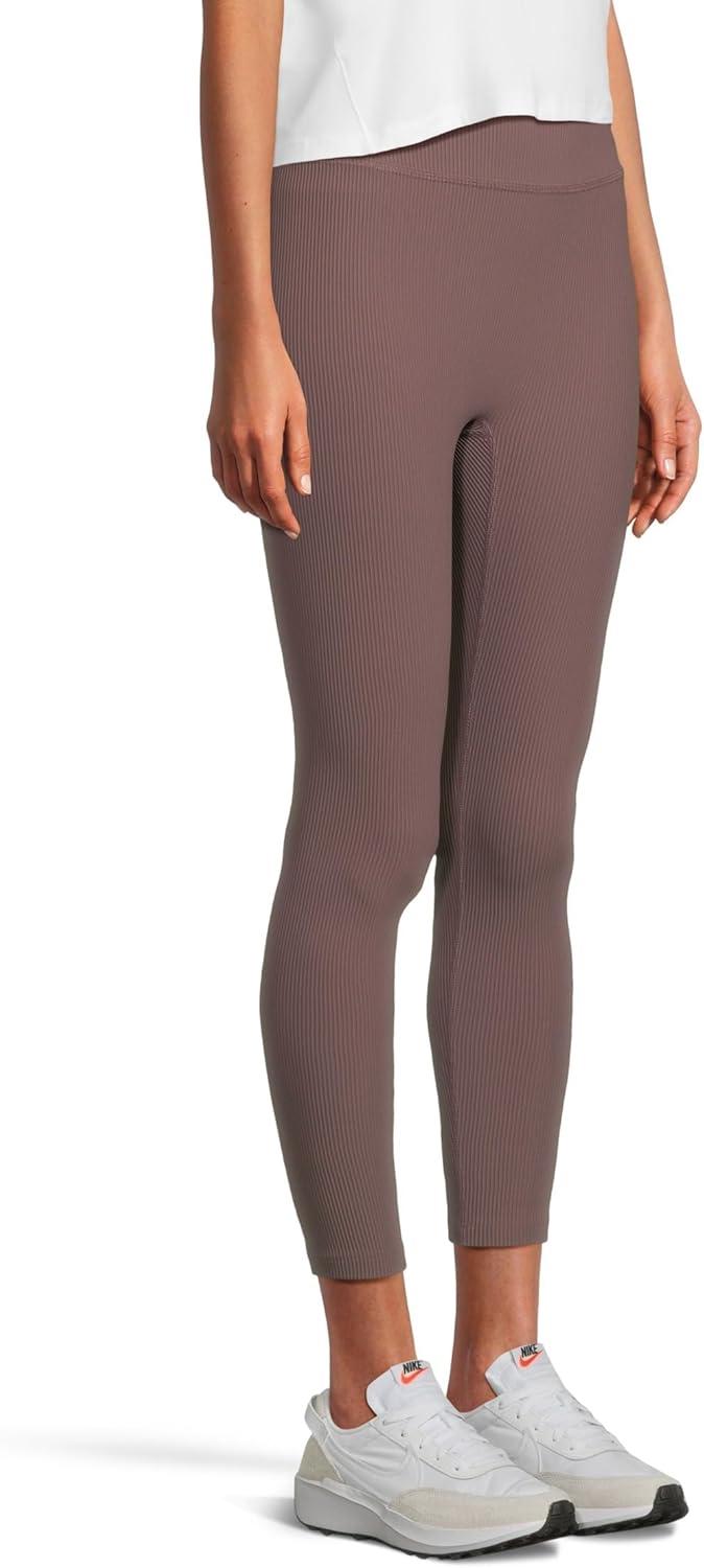 imageBeyond Yoga Womens Impulse Ribbed High Waisted Midi LeggingWoodland