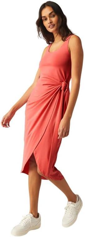 imageBeyond Yoga Womens Intrigue Midi DressCoral Glow