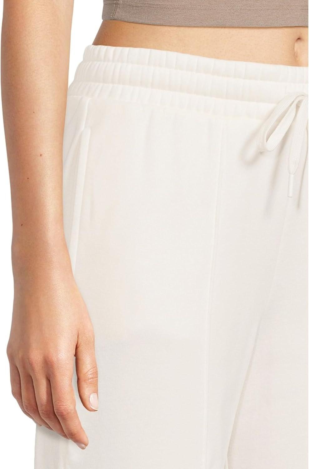 imageBeyond Yoga Womens Luxefleece Pintuck Wide Leg PantsFresh Snow