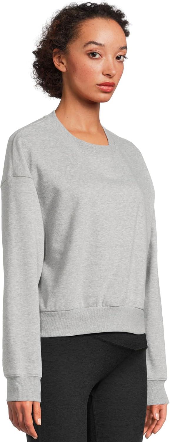 imageBeyond Yoga Womens On The Go PulloverLight Heather Gray
