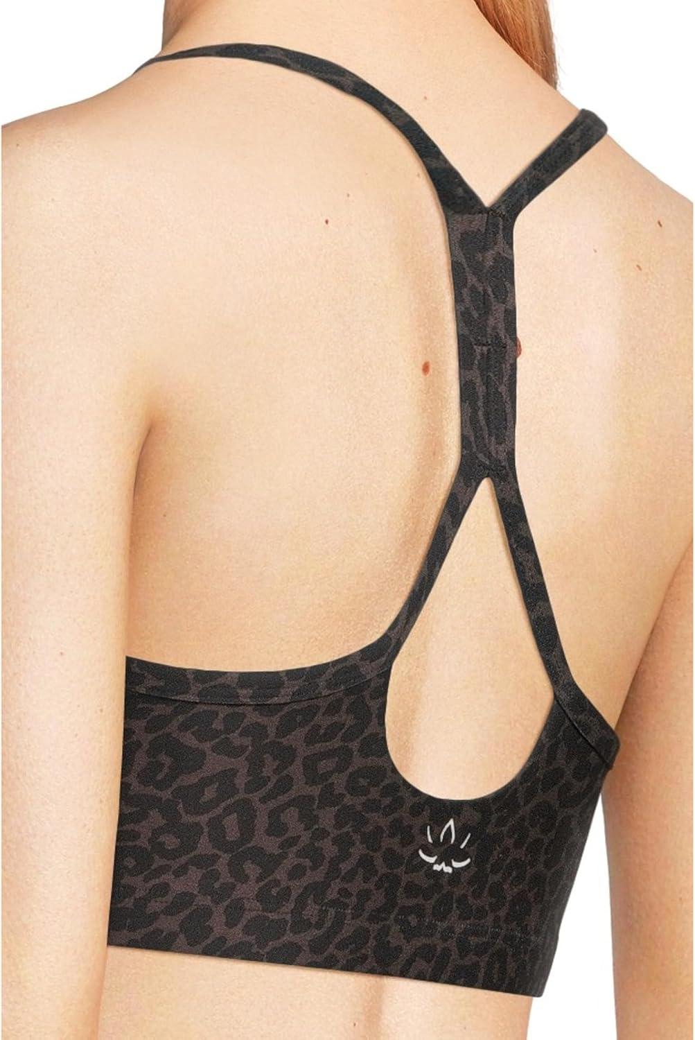 imageBeyond Yoga Womens Softmark Slim Racerback BraEspresso Leopard
