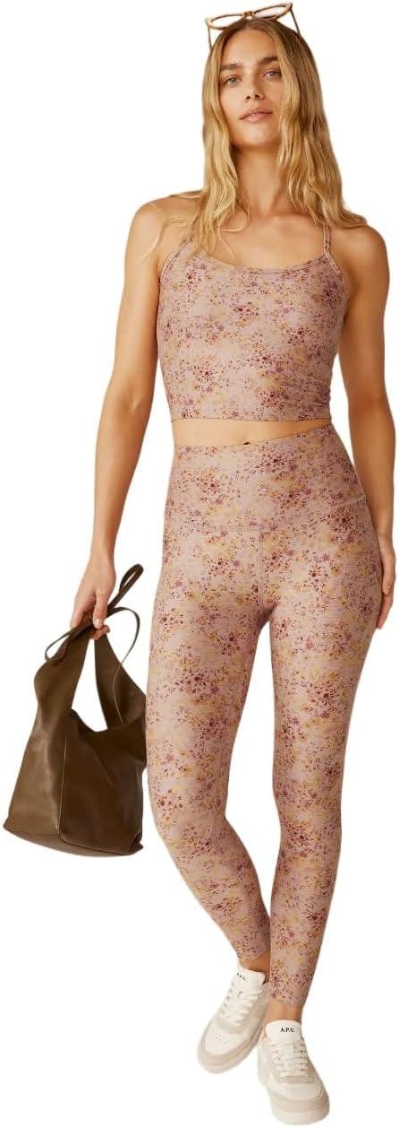 imageBeyond Yoga Womens Spacedye Caught in The Midi HW LeggingsMeadow Floral
