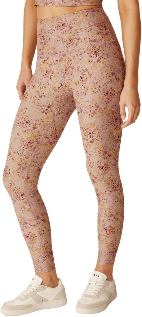 imageBeyond Yoga Womens Spacedye Caught in The Midi HW LeggingsMeadow Floral