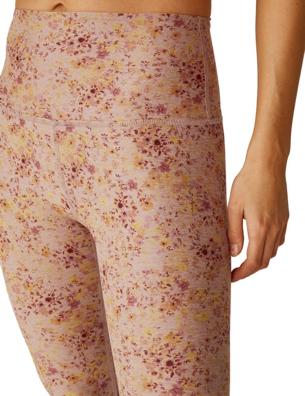 imageBeyond Yoga Womens Spacedye Caught in The Midi HW LeggingsMeadow Floral