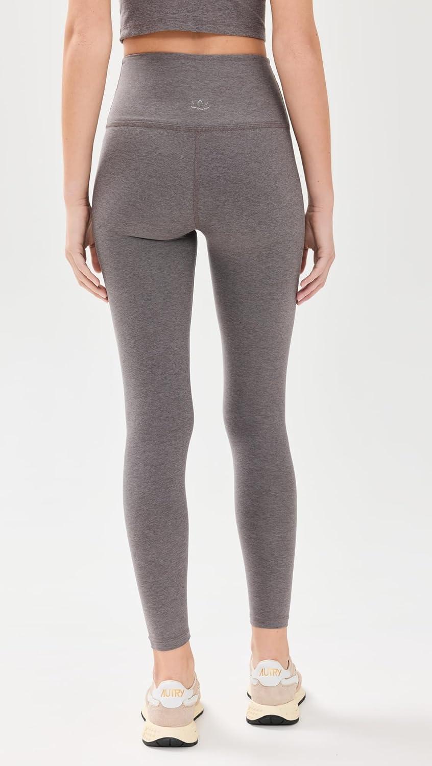 imageBeyond Yoga Womens Spacedye Caught in The Midi HW LeggingsSoft Umber Heather