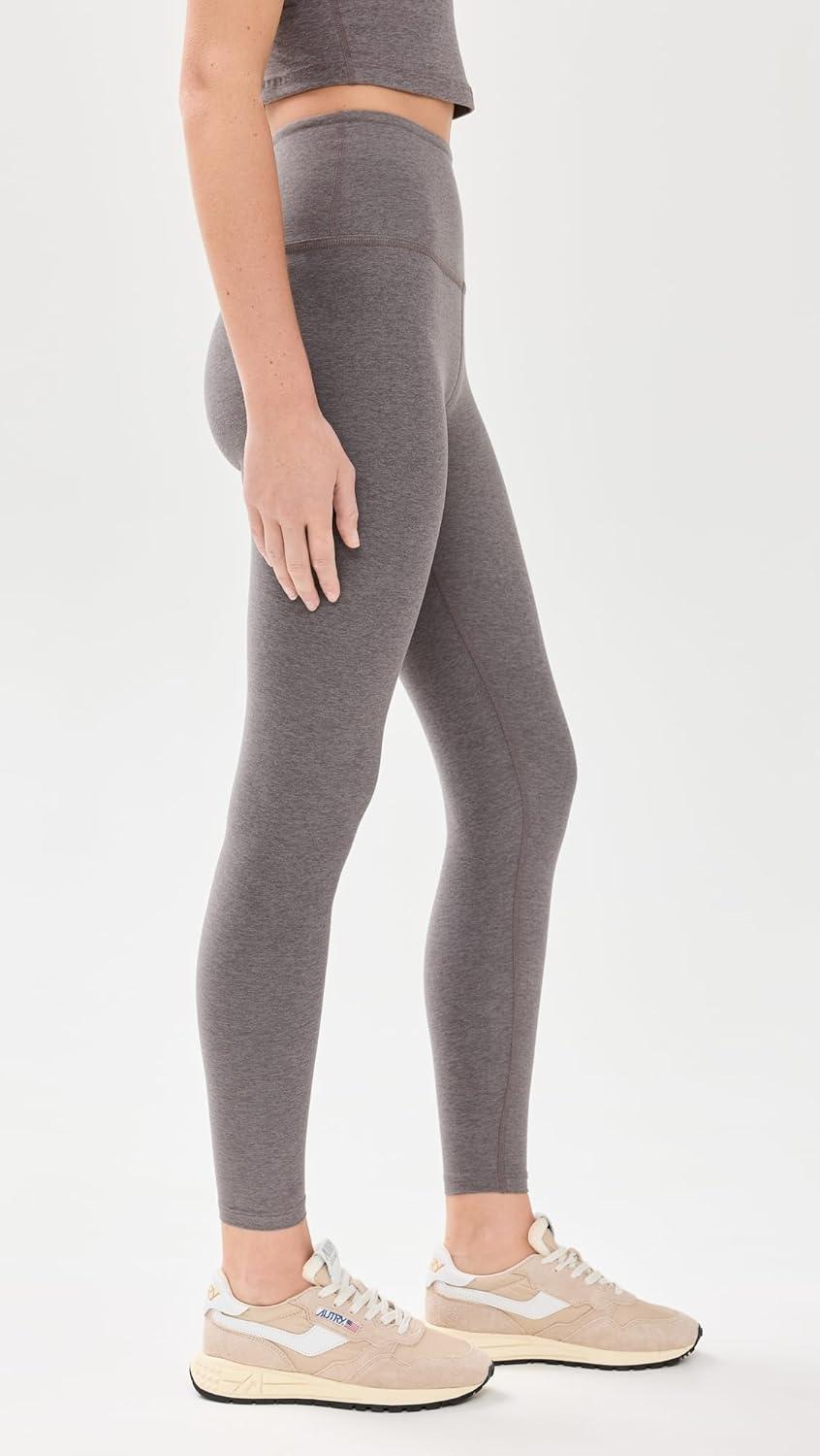 imageBeyond Yoga Womens Spacedye Caught in The Midi HW LeggingsSoft Umber Heather